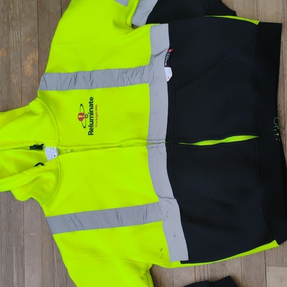 β Old Navy YELLOW & NAVY THERMAL LONG SLEEVE VINTAGE SHIRT Sz LG/XL - Picture 14 of 16